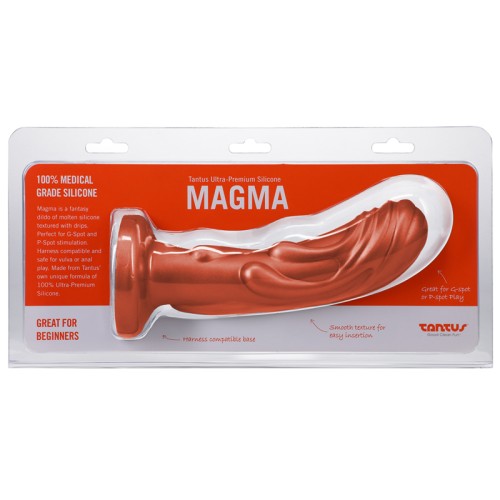 Dildo Fantasía Tantus Magma 7 Pulgadas Cobre