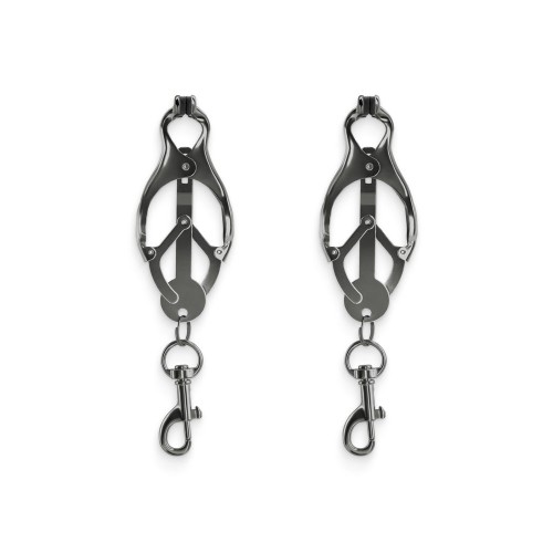 Bound Nipple Clamps C3 Gunmetal for Pleasure