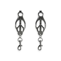 Bound Nipple Clamps C3 Gunmetal for Pleasure