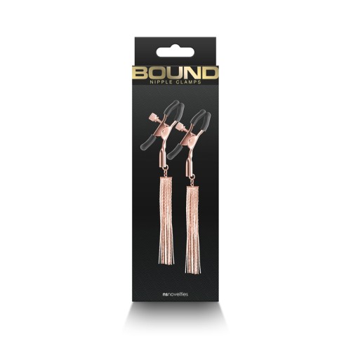 Bound Nipple Clamps D2 - Comfortable and Adjustable