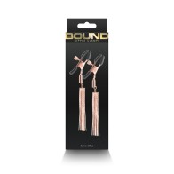 Bound Nipple Clamps D2 - Comfortable and Adjustable