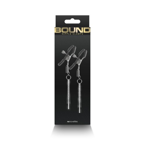 Pinzas para Pezones Bound D3 Gunmetal para Placer