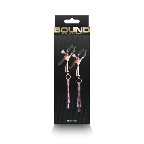 Bound Nipple Clamps - Enhanced Sensations