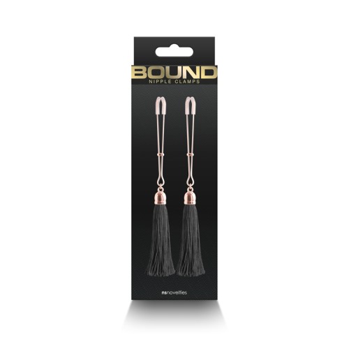 Bound Nipple Clamps T1 for Sensual Play