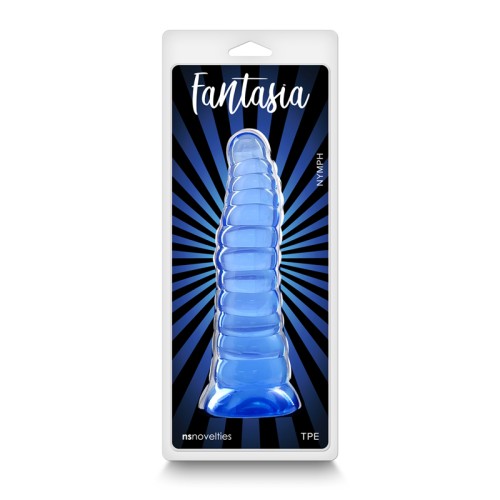 Dildo de Gel Fantasía Nymph Azul