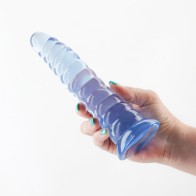 Dildo de Gel Fantasía Nymph Azul