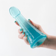 Fantasia Phoenix Dildo de Gel - Vibrante Teal