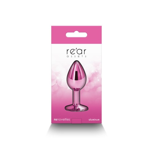 Compra Plug Anal Metálico para Activos Traseros Pequeño Rosa