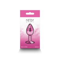 Compra Plug Anal Metálico para Activos Traseros Pequeño Rosa