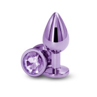 Plug Anal Metálico Mediano Purple