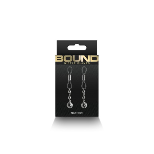 Bound Adjustable Nipple Clamps D1 Gunmetal