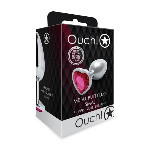 Ouch! Plug Anal Pequeño Con Joyas