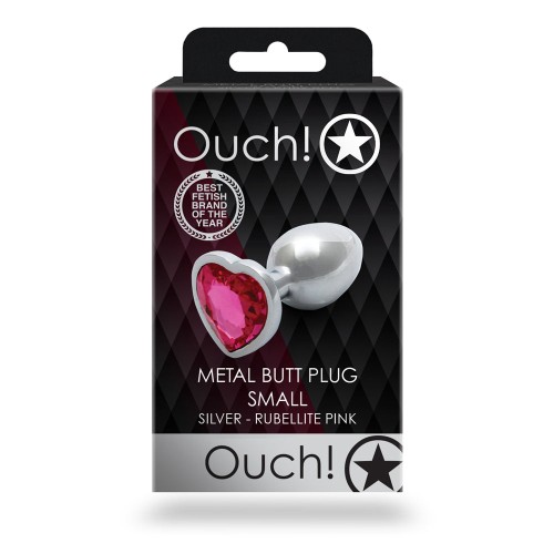 Ouch! Plug Anal Pequeño Con Joyas