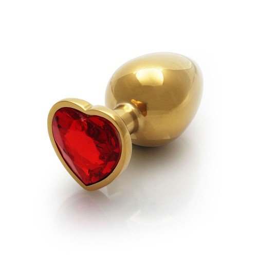 Ouch! Heart Gem Butt Plug Large