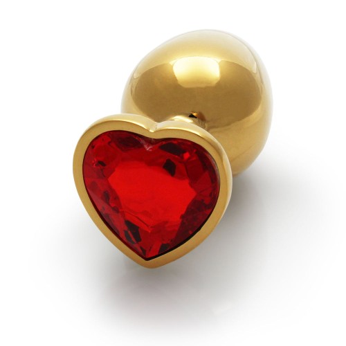 Ouch! Heart Gem Butt Plug Large