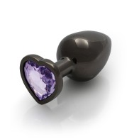 Ouch! Heart Gem Butt Plug Large