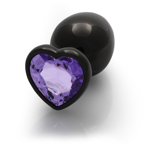 Ouch! Heart Gem Butt Plug Large