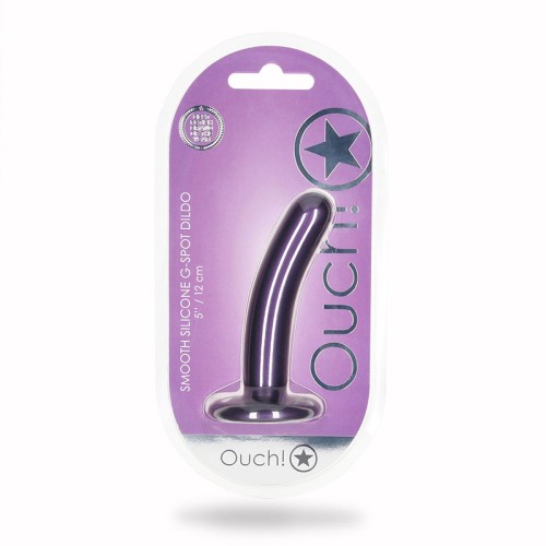 Dildo G-Spot de Silicona Suave Ouch! de 5 in.