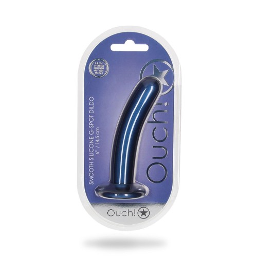 Dildo G-Spot de Silicona Ouch! Color Azul