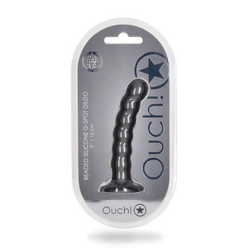 Dildo de Silicona Beads para G-Spot de Ouch! para Exploración