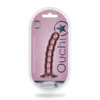 Ouch Beaded Silicone G-Spot Dildo