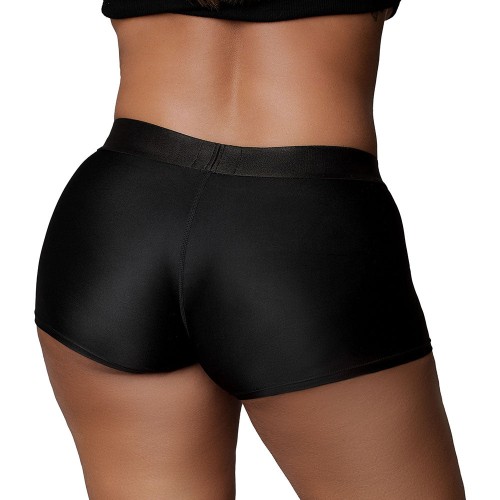 Ouch! Vibrating Strap-on Boxer Black XL/2XL