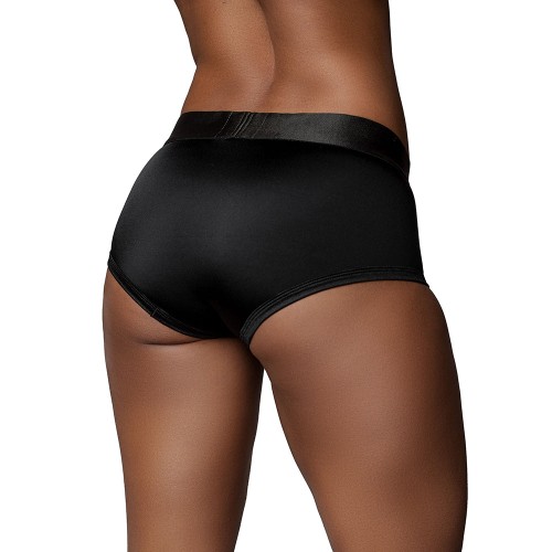 Ouch! M/L Vibrating Strap-on Brief with Bullet