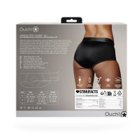 Ouch! M/L Vibrating Strap-on Brief with Bullet