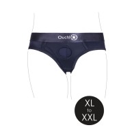 Ouch! Briefs Vibrantes Strap-on Negros XL/2XL - Placer Supremo para Ti y Tu Pareja