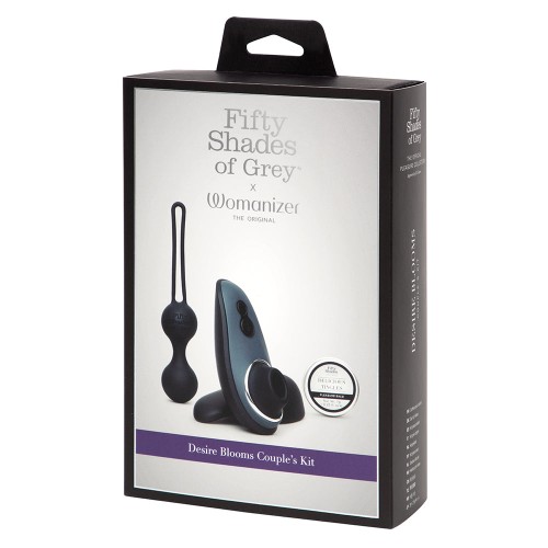 Kit Womanizer Desire Blooms de Cincuenta Sombras de Grey