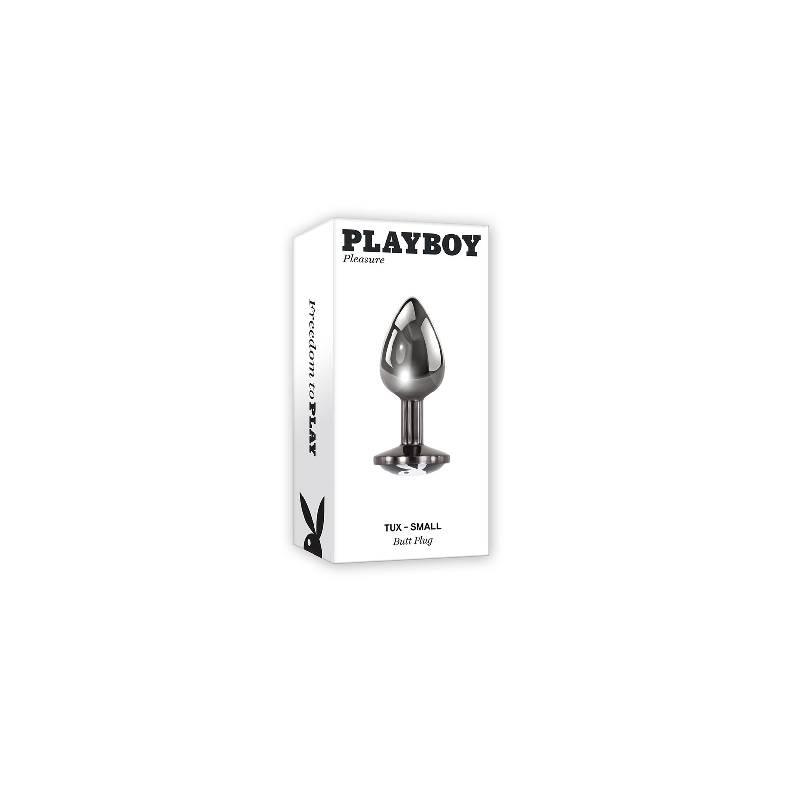 Playboy Tux Small Metal Anal Plug