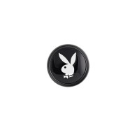 Plug Anal Metálico Grande Playboy Tux para Placer Elegante