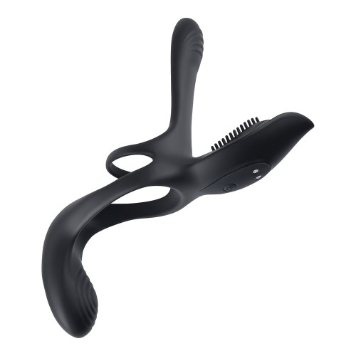 Playboy Cockring Recargable 3 Way - Placer Supremo