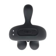 Playboy Triple Play Vibrating Cockring with Stimulator