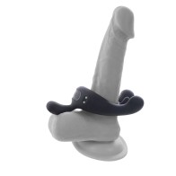 Playboy Triple Play Vibrating Cockring with Stimulator