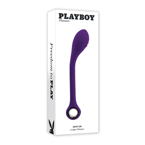 Vibrador G-Spot Rechargeable Playboy Spot On - Placer Definitivo