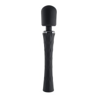 Playboy Royal Rechargeable Wand Vibrator Black