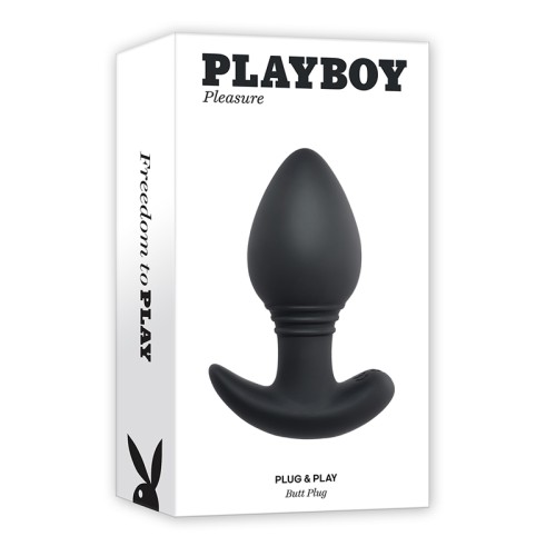 Playboy Plug & Play Anal Plug - Rechargeable Vibrating Device