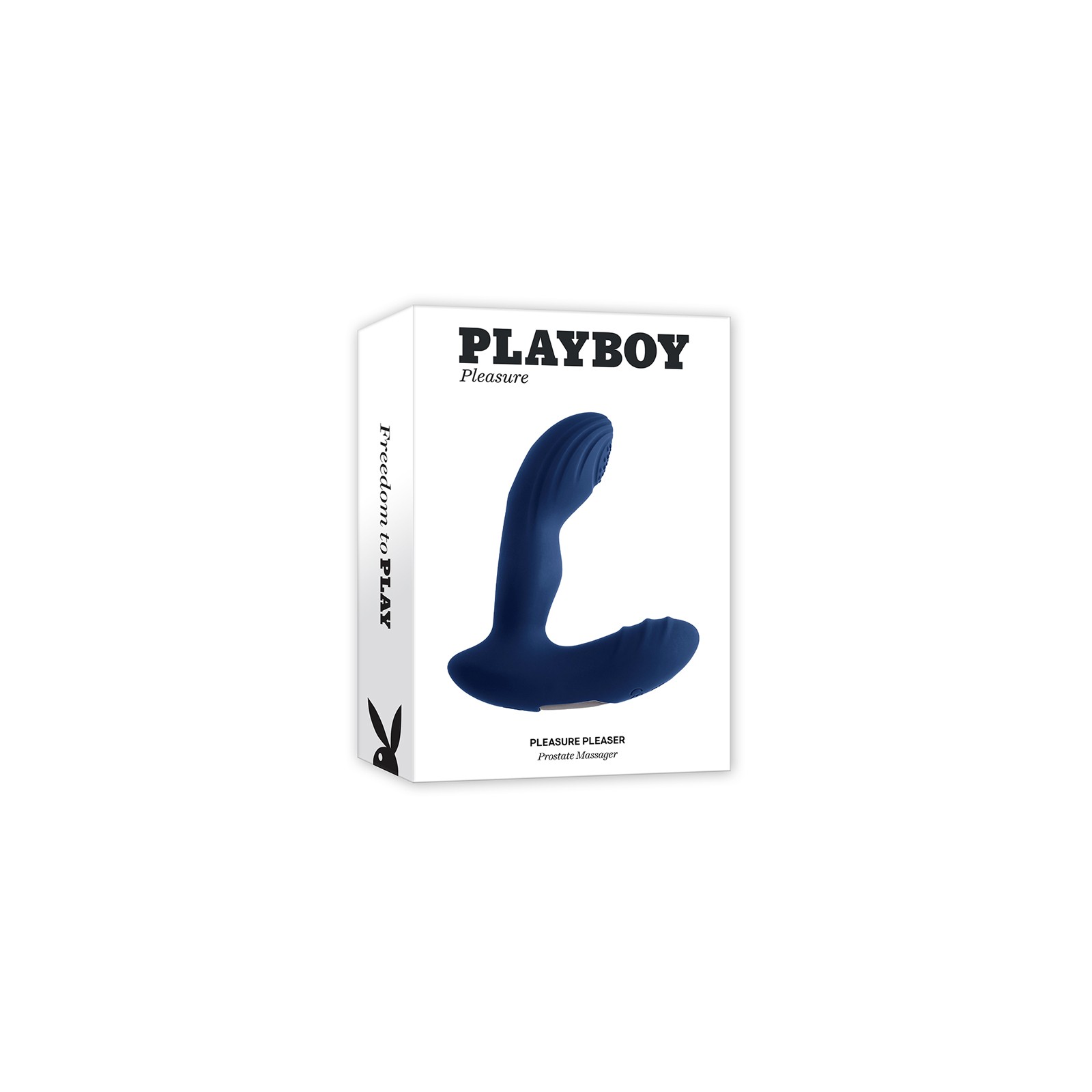 Playboy Pleasure Pleaser Warming Vibrating Prostate Massager Deep Ocean