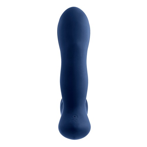 Playboy Pleasure Pleaser Warming Vibrating Prostate Massager Deep Ocean