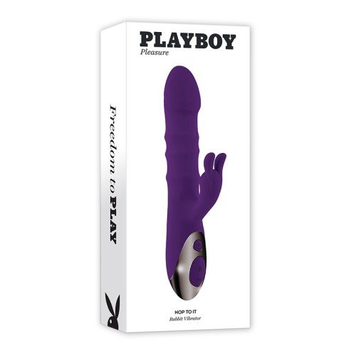 Playboy Hop To It Rechargeable Thrusting Vibrator