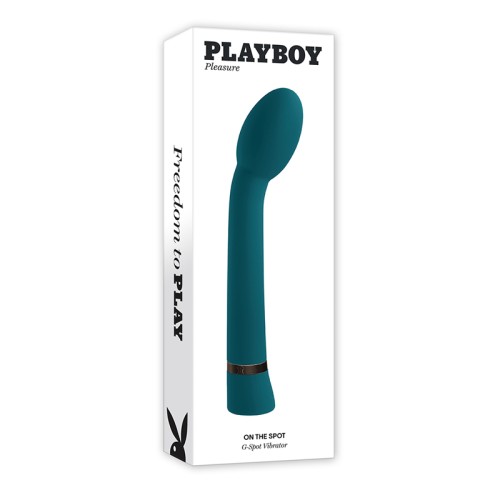 Playboy On The Spot G-Spot Vibrator Deep Teal