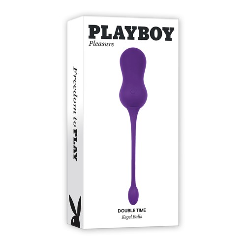 Playboy Double Time Kegel Balls Remote Controlled Vibrating