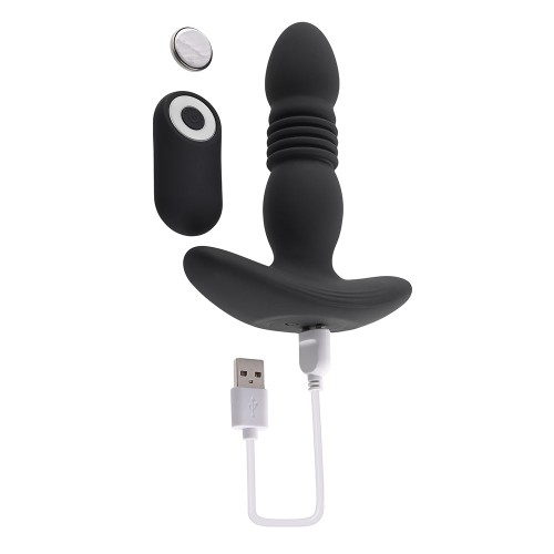 Playboy Trust The Thrust Thrusting Vibrating Anal Plug