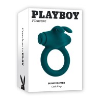 Playboy Bunny Buzzer Rechargeable Cockring - Enhance Pleasure