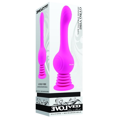 Evolved Gyro Vibe Rechargeable Gyrating Silicone Vibrator