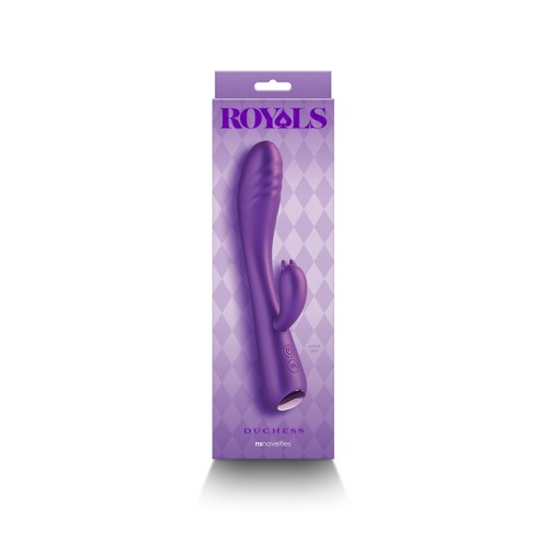 Vibrador Conejito Royals Duchess Púrpura Metálico