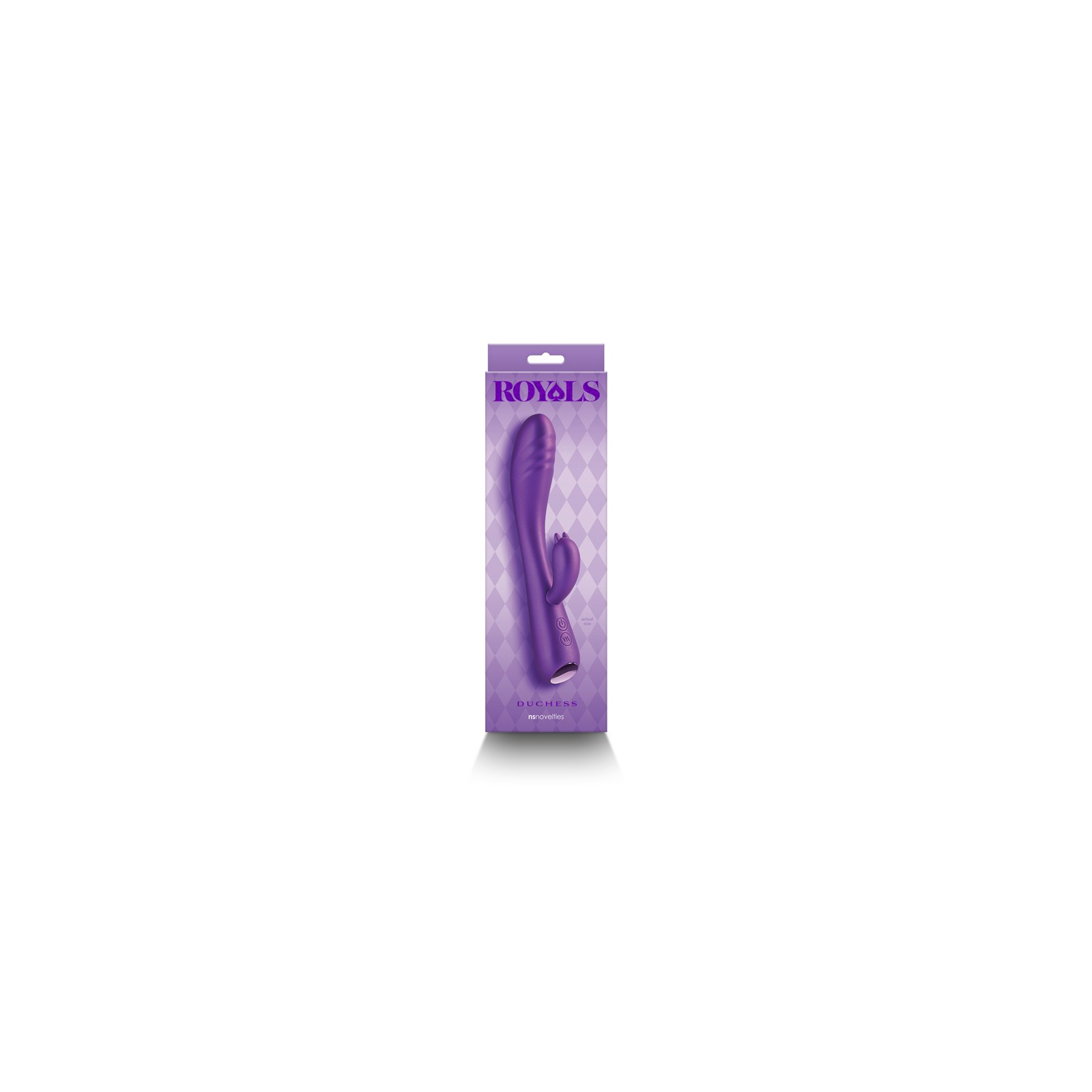 Royals Duchess Rabbit Vibrator Metallic Purple