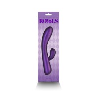 Royals Duchess Rabbit Vibrator Metallic Purple