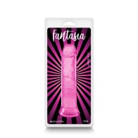 Dildo Fantasia Upper Gelatinoso de 6.5 pulgadas en Rosa